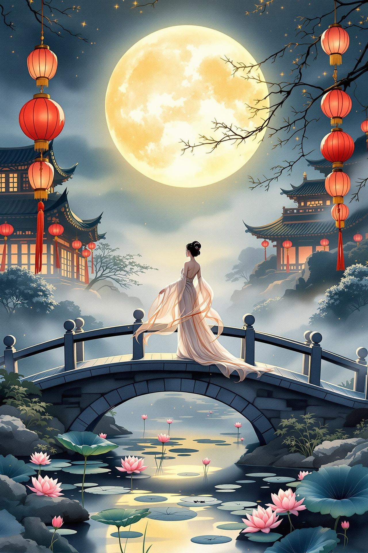 快播视频月榜第4名：《长安三万里》电影海报